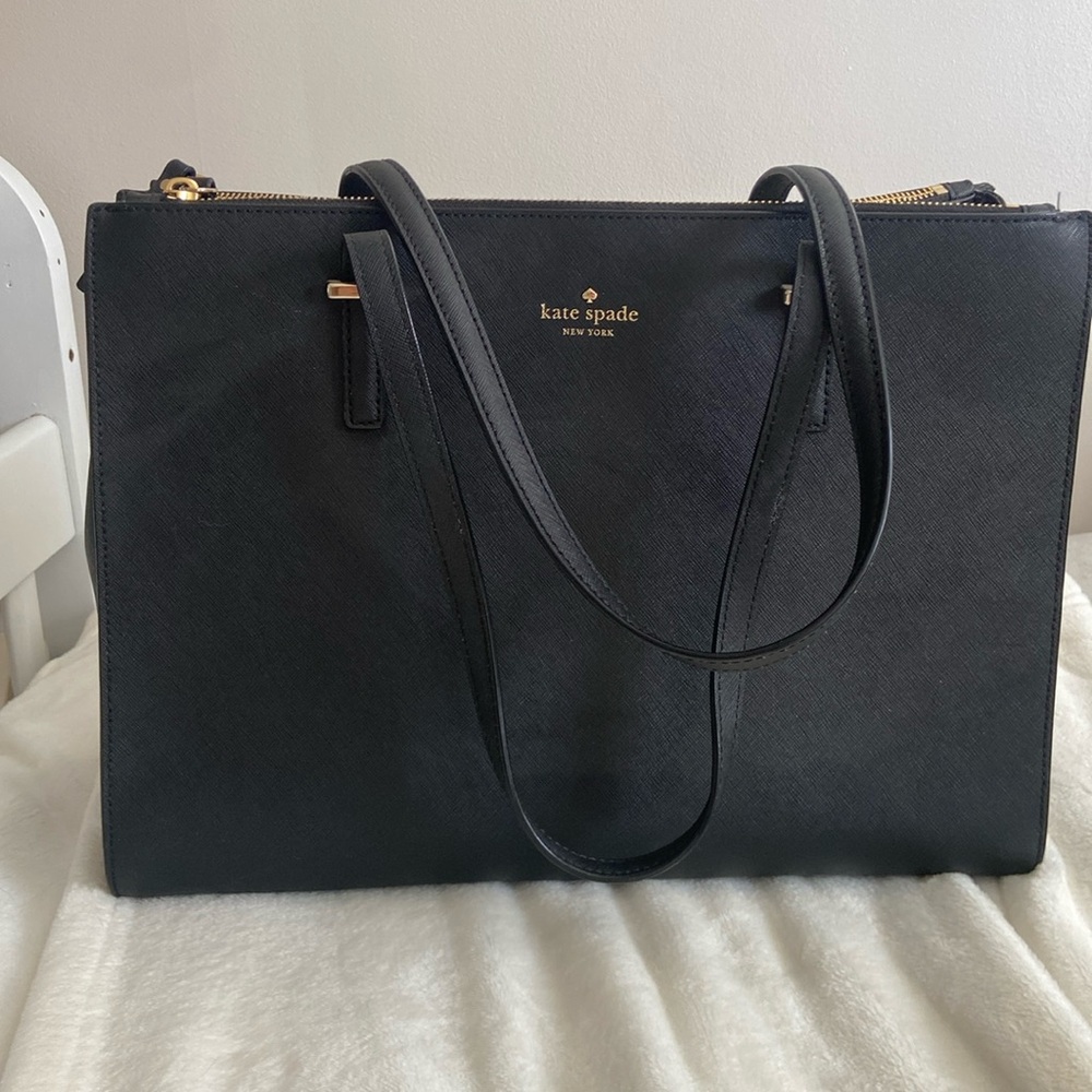 Kate Spade black tote